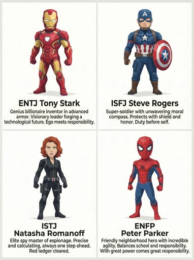 Nano Banana 提示词：MBTI角色可视化生成器｜Curify AI