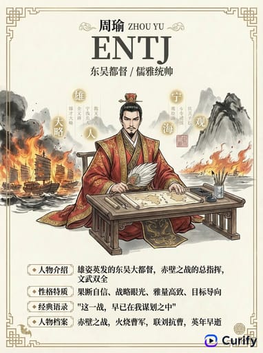 Nano Banana 提示词：MBTI角色可视化生成器｜Curify AI