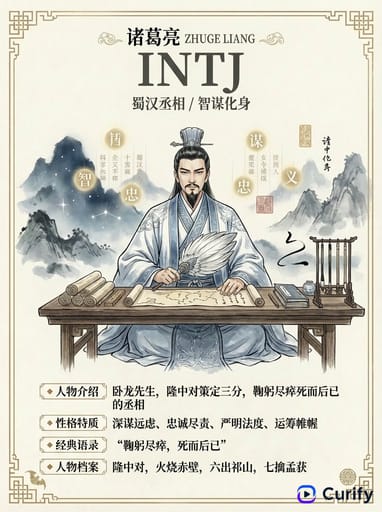 Nano Banana 提示词：MBTI角色可视化生成器｜Curify AI