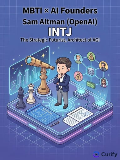 Nano Banana 提示词：MBTI角色可视化生成器｜Curify AI