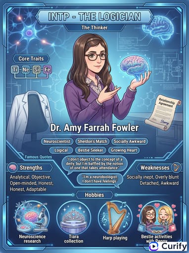 Nano Banana 提示词：MBTI角色可视化生成器｜Curify AI