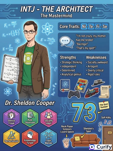 Nano Banana 提示词：MBTI角色可视化生成器｜Curify AI