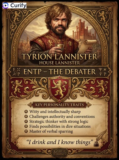 Nano Banana 提示词：MBTI角色可视化生成器｜Curify AI