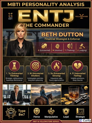 Nano Banana 提示词：MBTI角色可视化生成器｜Curify AI