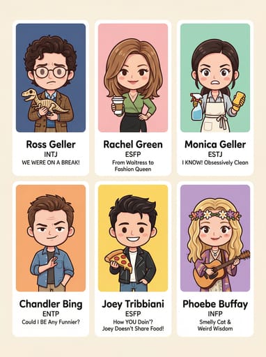 Nano Banana 提示词：MBTI角色可视化生成器｜Curify AI