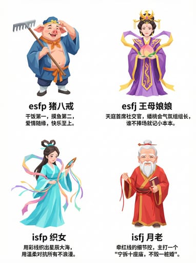 Nano Banana 提示词：MBTI角色可视化生成器｜Curify AI