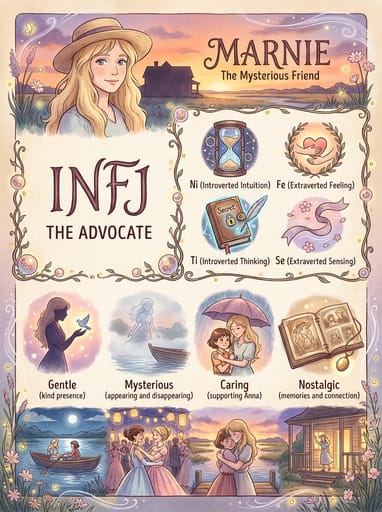 Nano Banana Prompt : Générateur de carte de personnage MBTI Ghibli | Curify AI