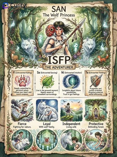 Nano Banana Prompt: Generador de Tarjetas de Personaje MBTI de Ghibli | Curify AI