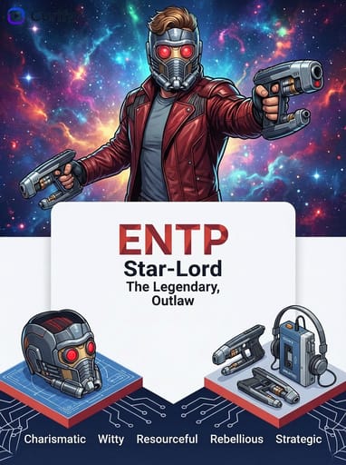 Nano Banana Prompt: Generador de Infografías de Superhéroes MBTI Marvel | Curify AI