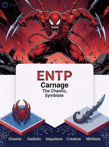 Nano Banana Prompt: Generador de Infografías de Superhéroes MBTI Marvel | Curify AI