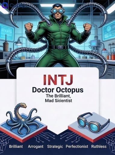 Nano Banana Prompt: Generador de Infografías de Superhéroes MBTI Marvel | Curify AI