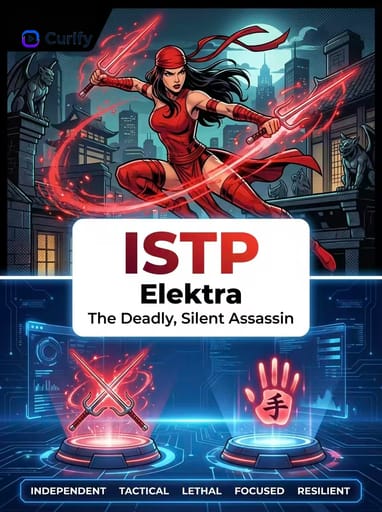 Nano Banana Prompt : Générateur d'infographies de super-héros MBTI Marvel | Curify AI