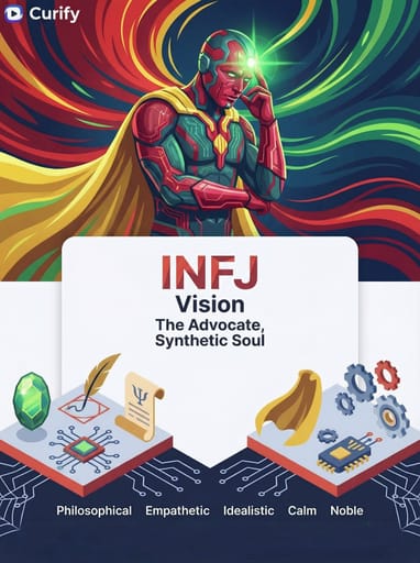 Nano Banana Prompt: Generador de Infografías de Superhéroes MBTI Marvel | Curify AI