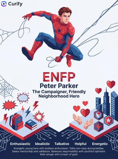 Nano Banana Prompt: Generador de Infografías de Superhéroes MBTI Marvel | Curify AI