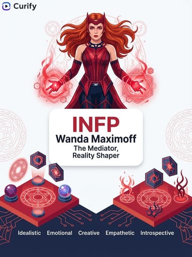 Nano Banana Prompt: MBTI Marvel Süper Kahraman İnfografik Üretici | Curify AI