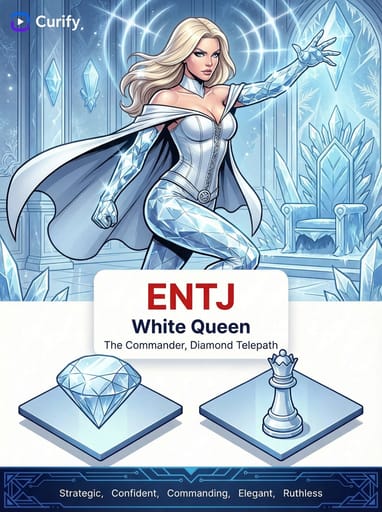 Nano Banana Prompt: MBTI 마블 슈퍼히어로 인포그래픽 생성기 | Curify AI