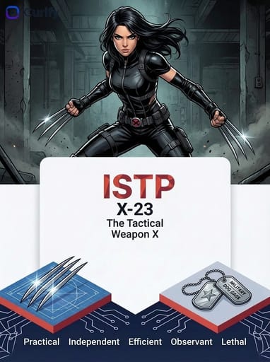 Nano Banana Prompt: MBTI Marvel Superhero Infographic Generator | Curify AI