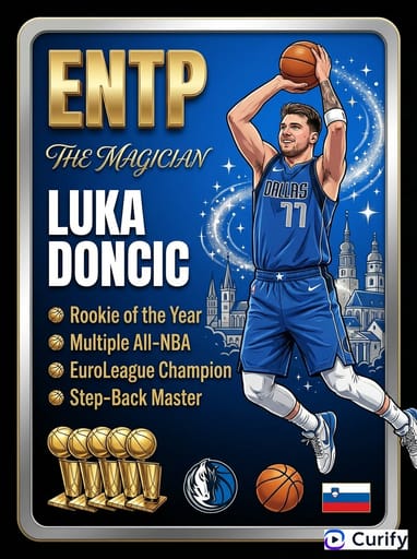 Nano Banana Prompt: MBTI NBA Basketbol Kartı Üretici | Curify AI