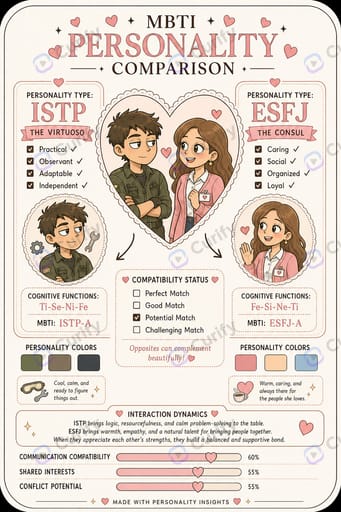 istp esfj