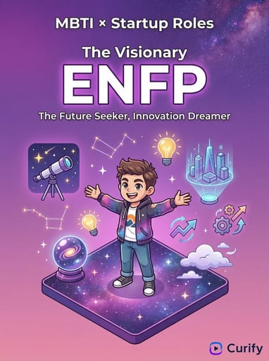Nano Banana Prompt : Générateur de visuels de fondateur MBTI Silicon Valley | Curify AI