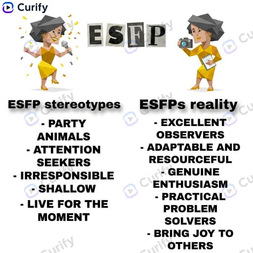 MBTI Stereotype vs Reality Infographic Generator