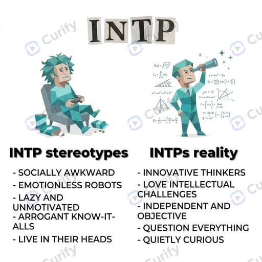 MBTI Stereotype vs Reality Infographic Generator