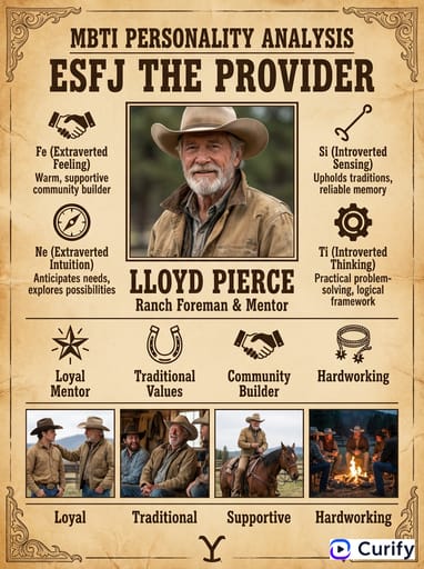 Nano Banana Prompt: Yellowstone MBTI Character Card Generator | Curify AI