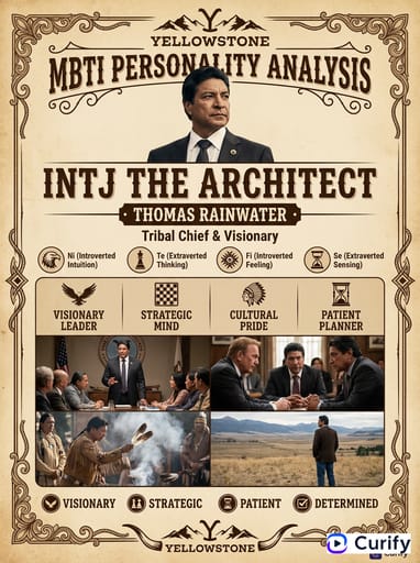 Nano Banana 提示：黄石 MBTI 人物卡生成器 | Curify AI