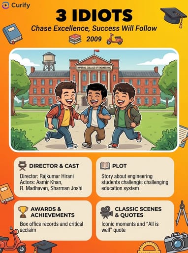 Générateur d'Affiches de Films & Résumés de Films IA (Style Infographique) | Curify AI