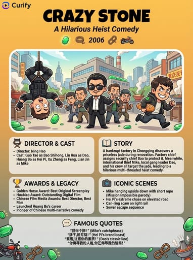 Générateur d'Affiches de Films & Résumés de Films IA (Style Infographique) | Curify AI