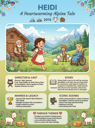 Générateur d'Affiches de Films & Résumés de Films IA (Style Infographique) | Curify AI