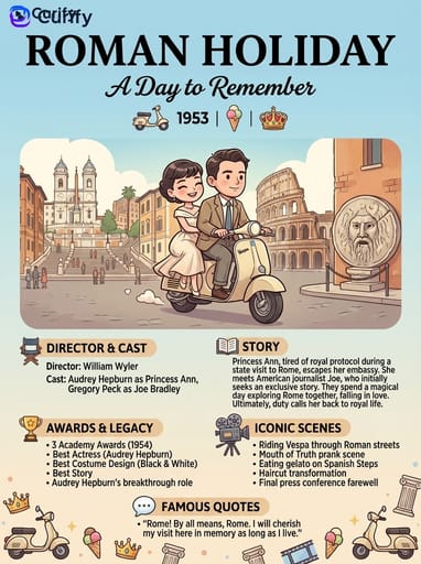 Générateur d'Affiches de Films & Résumés de Films IA (Style Infographique) | Curify AI