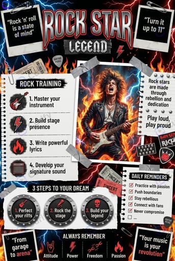 Music Style Aesthetic Infographic