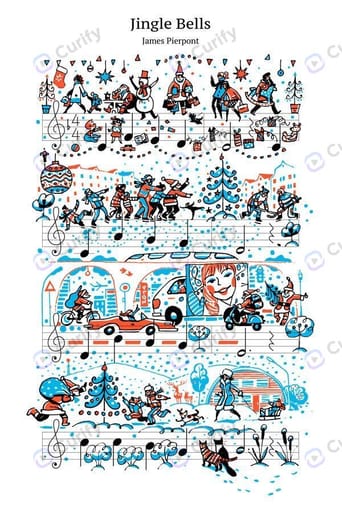 jingle bells christmas cartoon