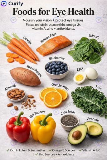 Cartel de Guía de Alimentos Nutricionales