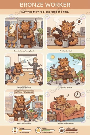 Original Character Daily Life Grid