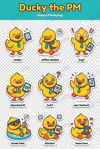 Nano Banana Prompt: Original Character Sticker Pack Generator | Curify AI