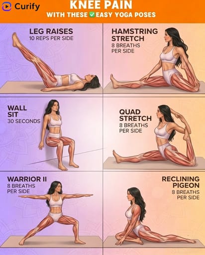 knee pain yoga