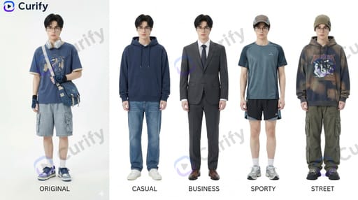 Outfit Style Variations Lookbook preview 1