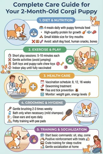 corgi puppy 2mo