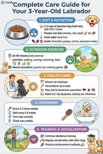 Nano Banana 프롬프트: 반려동물 케어 가이드 인포그래픽 생성기 | Curify AI