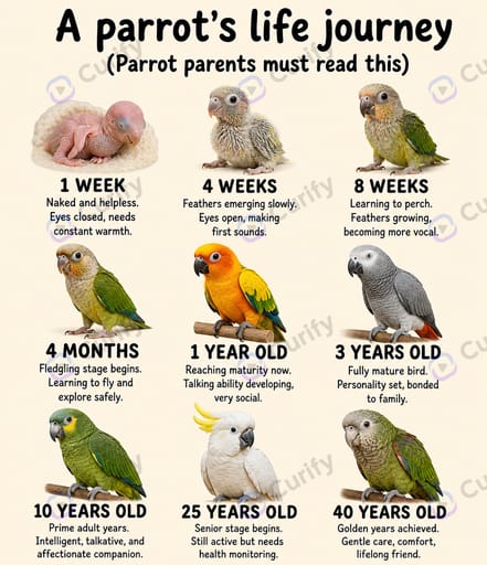 Pet Life Journey Educational Infographic