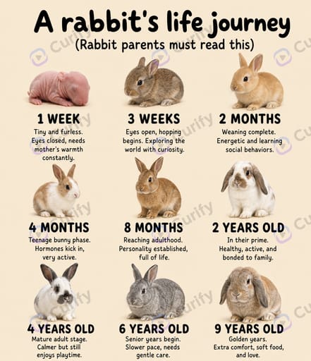 Pet Life Journey Educational Infographic