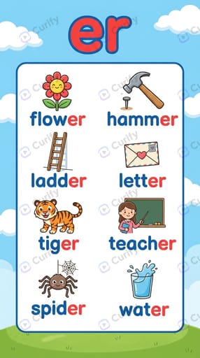 Phonics Consonant Blend Visual Guide: Kids Learning Posters
