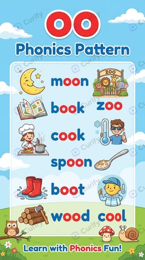 Phonics Consonant Blend Visual Guide: Kids Learning Posters