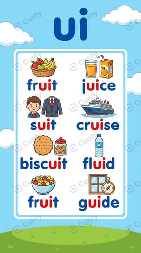Phonics Consonant Blend Visual Guide: Kids Learning Posters