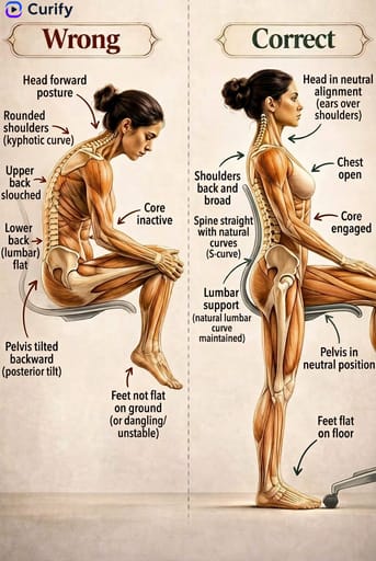 Guide de comparaison de posture | Nano Banana
