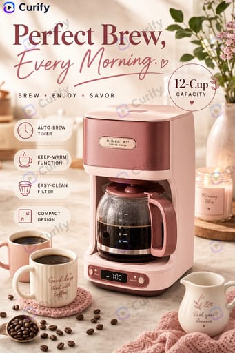 Cozy Home Appliance Product Poster Generator