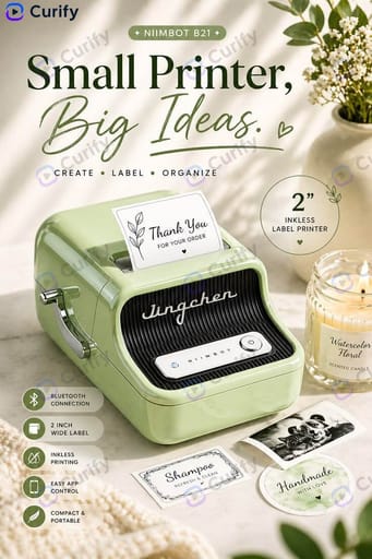 Cozy Home Appliance Product Poster Generator