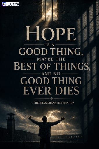 Nano Banana Prompt: Generateur d'Affiche de Citation de Film | Curify AI